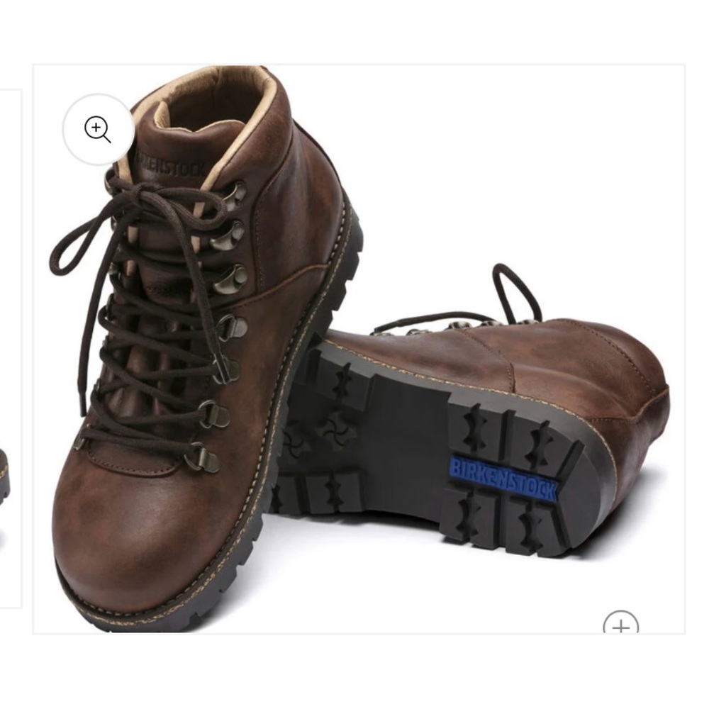 Birkenstock Brown Leather Jackson  mens hiker
